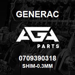 0709390318 Generac SHIM-0.3MM | AGA Parts