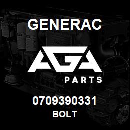 0709390331 Generac BOLT | AGA Parts