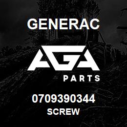 0709390344 Generac SCREW | AGA Parts
