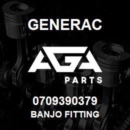 0709390379 Generac BANJO FITTING | AGA Parts