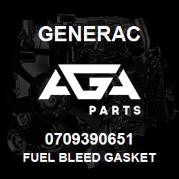 0709390651 Generac FUEL BLEED GASKET | AGA Parts