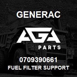 0709390661 Generac FUEL FILTER SUPPORT | AGA Parts