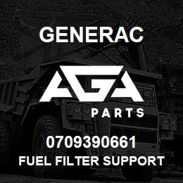 0709390661 Generac FUEL FILTER SUPPORT | AGA Parts