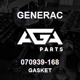 070939-168 Generac GASKET | AGA Parts