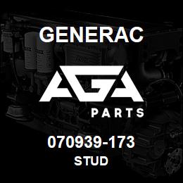 070939-173 Generac STUD | AGA Parts