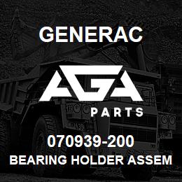 070939-200 Generac BEARING HOLDER ASSEMBLY | AGA Parts
