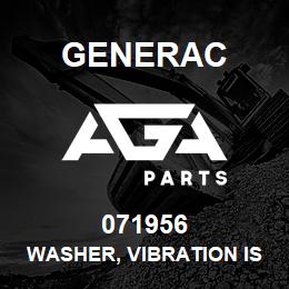 071956 Generac WASHER, VIBRATION ISOLATOR | AGA Parts