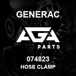 074823 Generac HOSE CLAMP | AGA Parts