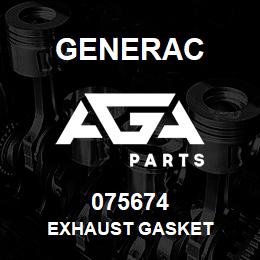 075674 Generac EXHAUST GASKET | AGA Parts