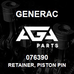 076390 Generac RETAINER, PISTON PIN | AGA Parts