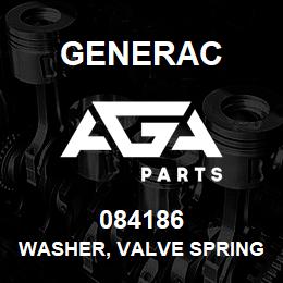 084186 Generac WASHER, VALVE SPRING WEAR | AGA Parts
