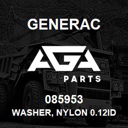 085953 Generac WASHER, NYLON 0.12ID X 0.28OD | AGA Parts