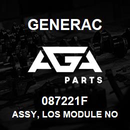 087221F Generac ASSY, LOS MODULE NO LED | AGA Parts