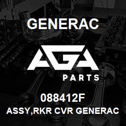088412F Generac ASSY,RKR CVR GENERAC TEXT 220 | AGA Parts