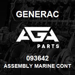 093642 Generac ASSEMBLY MARINE CONTROL BOARD | AGA Parts
