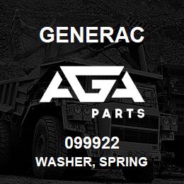 099922 Generac WASHER, SPRING | AGA Parts
