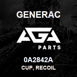 0A2842A Generac CUP, RECOIL | AGA Parts