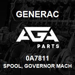 0A7811 Generac SPOOL, GOVERNOR MACHINED | AGA Parts