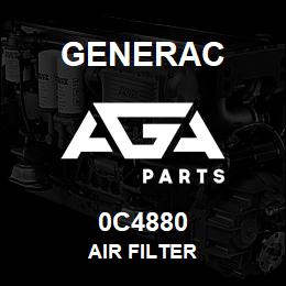 0C4880 Generac AIR FILTER | AGA Parts