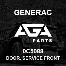 0C5088 Generac DOOR, SERVICE FRONT | AGA Parts
