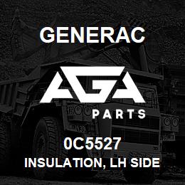0C5527 Generac INSULATION, LH SIDE PANEL | AGA Parts