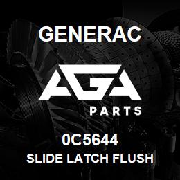 0C5644 Generac SLIDE LATCH FLUSH | AGA Parts