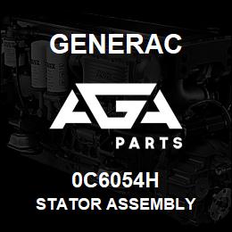 0C6054H Generac STATOR ASSEMBLY | AGA Parts