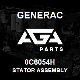 0C6054H Generac STATOR ASSEMBLY | AGA Parts