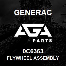 0C6363 Generac FLYWHEEL ASSEMBLY | AGA Parts