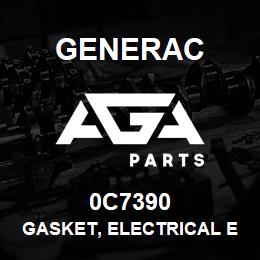 0C7390 Generac GASKET, ELECTRICAL ENCLOSURE DIVIDER | AGA Parts