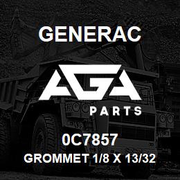0C7857 Generac GROMMET 1/8 X 13/32 | AGA Parts