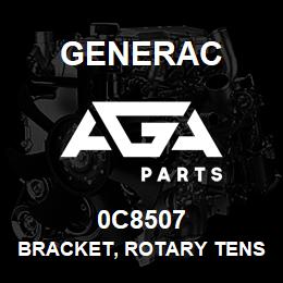0C8507 Generac BRACKET, ROTARY TENSIONER | AGA Parts
