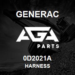 0D2021A Generac HARNESS | AGA Parts