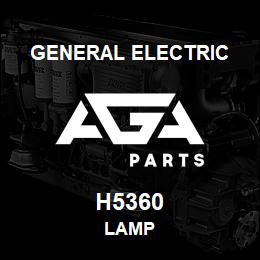 H5360 General Electric LAMP | AGA Parts