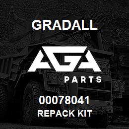 00078041 Gradall REPACK KIT | AGA Parts