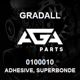 0100010 Gradall ADHESIVE, SUPERBONDER #12 | AGA Parts