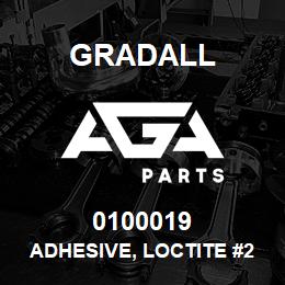 0100019 Gradall ADHESIVE, LOCTITE #271 | AGA Parts
