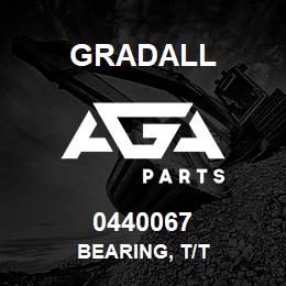 0440067 Gradall BEARING, T/T | AGA Parts