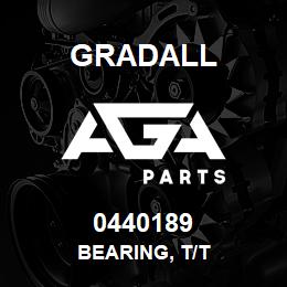 0440189 Gradall BEARING, T/T | AGA Parts