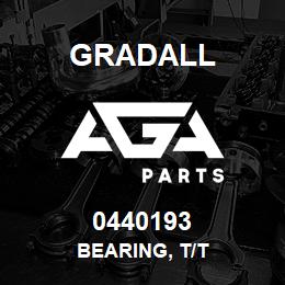 0440193 Gradall BEARING, T/T | AGA Parts
