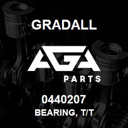 0440207 Gradall BEARING, T/T | AGA Parts