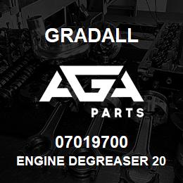 07019700 Gradall ENGINE DEGREASER 20 OZ. (12 | AGA Parts