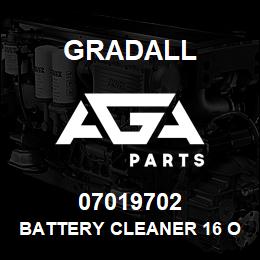 07019702 Gradall BATTERY CLEANER 16 OZ (12 PER | AGA Parts