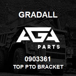 0903361 Gradall TOP PTO BRACKET | AGA Parts