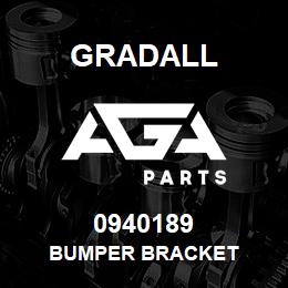 0940189 Gradall BUMPER BRACKET | AGA Parts