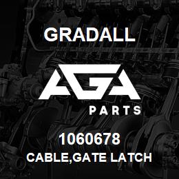 1060678 Gradall CABLE,GATE LATCH | AGA Parts