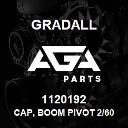1120192 Gradall CAP, BOOM PIVOT 2/60F | AGA Parts