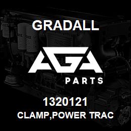 1320121 Gradall CLAMP,POWER TRAC | AGA Parts