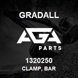 1320250 Gradall CLAMP, BAR | AGA Parts