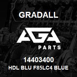 14403400 Gradall HDL BLU F85LC4 BLUE PAINT IN 1 | AGA Parts